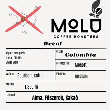 Decaf - Colombia Huila